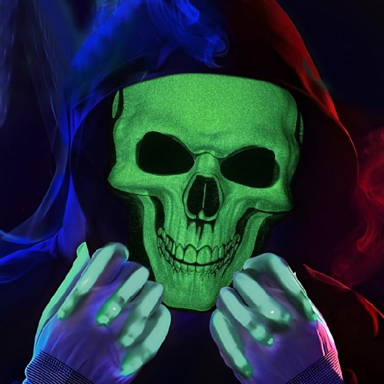 Skull Face Mask Masquerade Mask Full Face Mask Halloween Party Costume Accessory For Men Women Masquerade Cosplay