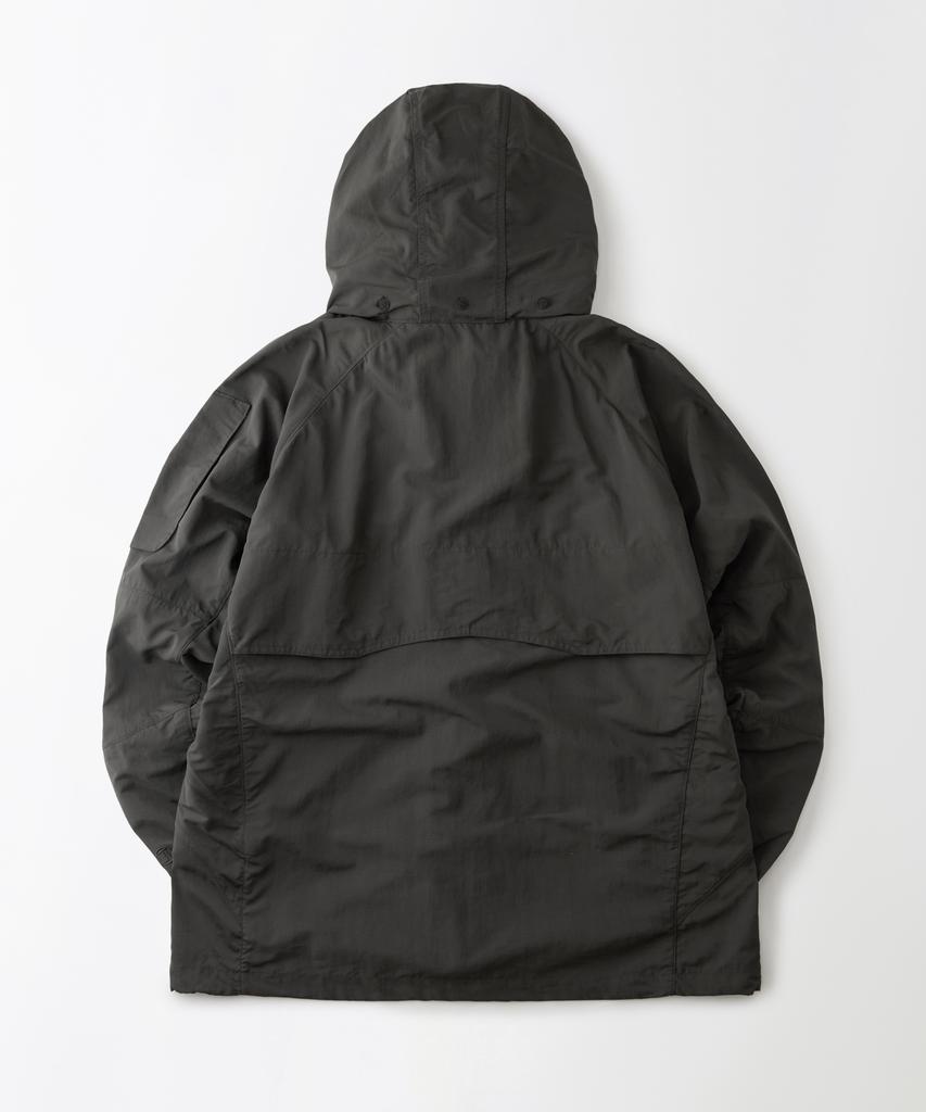 Outstanding Nylon Ripstop Pcu Jacket_Charcoal