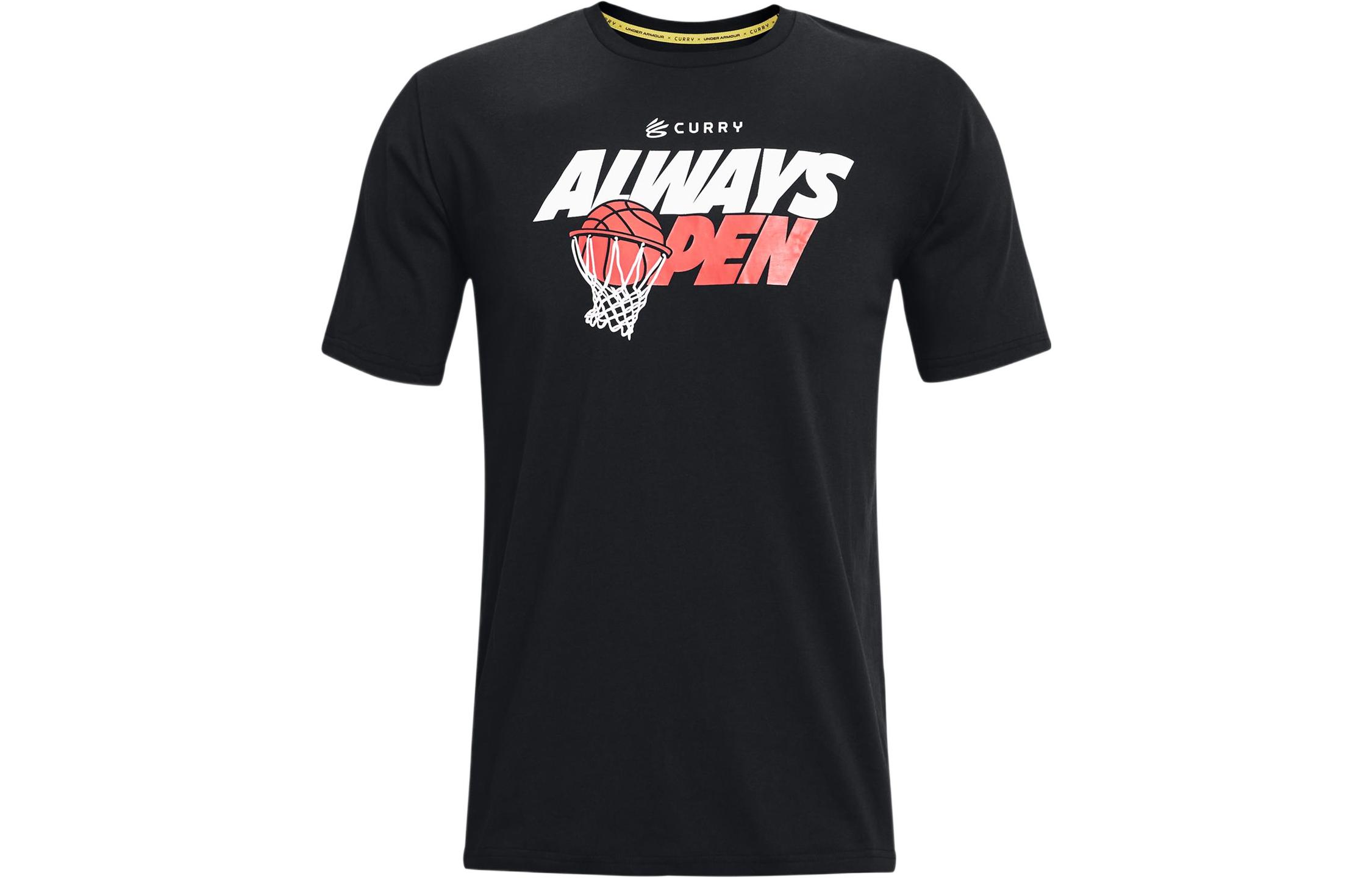 Under Armour Set in Sleeve T Shirt Men s Black 1366616-001 M