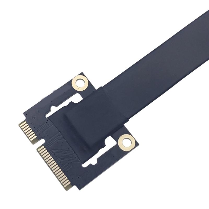 Graphics Card Extension Cord Mini PCIe To PCIE3.0 Right Angle Adapter Cable Card For Computer Assembly Accessories