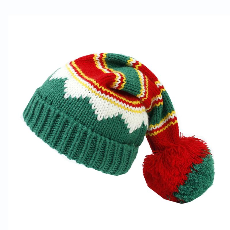 

Детская рождественская шапка с помпоном, зимняя шапка для мамы и ребенка, шапка-бини, аксессуары для младенцев, детская шапка для девочек и мальчиков, рождественский подарок D-Kid 2-6Y