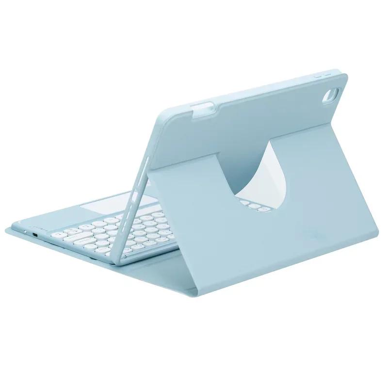 360 Rotation Keyboard Case for IPad 11 A16 11 Inch Tablets Cover for IPad 11th Generation A16 Case A3355 A3356 A3354 Funda