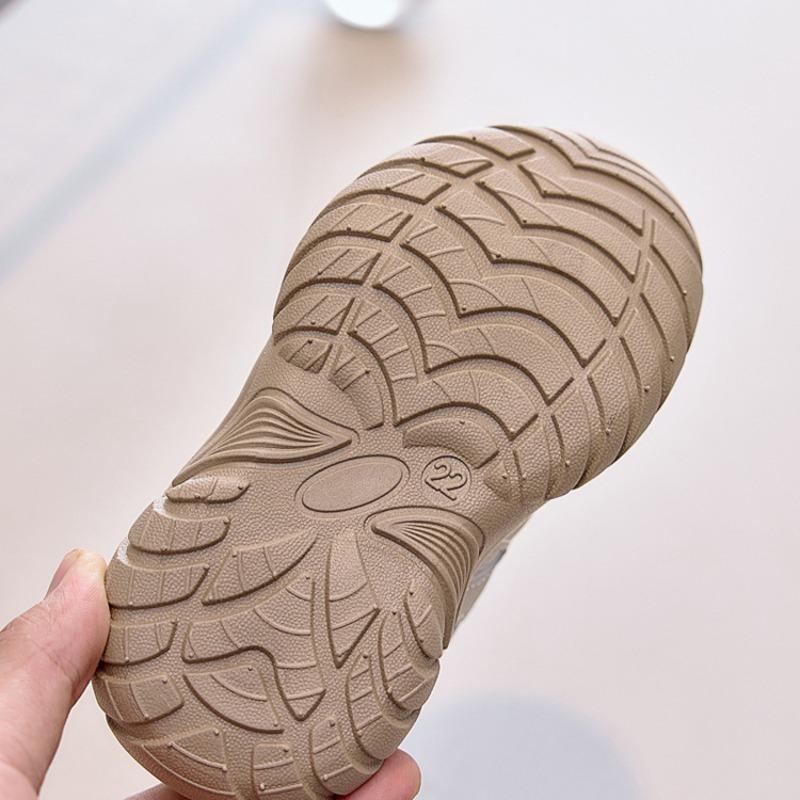 Autumn Breathable Mesh Kids' Outdoor Sneakers, Boys' Soft-Sole Anti-Kick Casual Shoes, Comfortable Toddler Running Shoes.