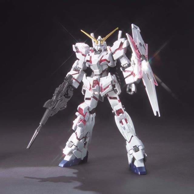 BANDAI HGUC 1/144 RX-0 UNICORN GUNDAM DESTROY MODE TITANIUM FINISH Model Kit NEW