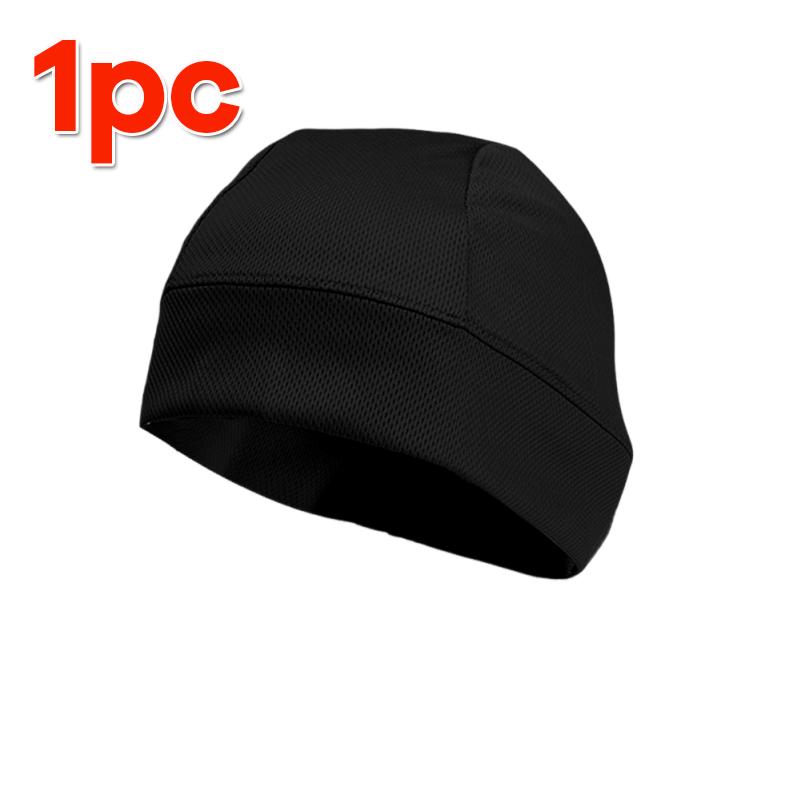 

Outdoor Hat Breathable Sweat-absorbing Helmet Liner Summer Cycling Quick Dry Cap Summer Windproof Sunscreen Sports Cap Mesh
