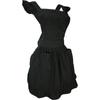 Women Ruffled Apron with Pocket Cotton Apron Pinafore Dress Ruffle Maid Apron Kitchen Cooking Apron for Baking Gardening