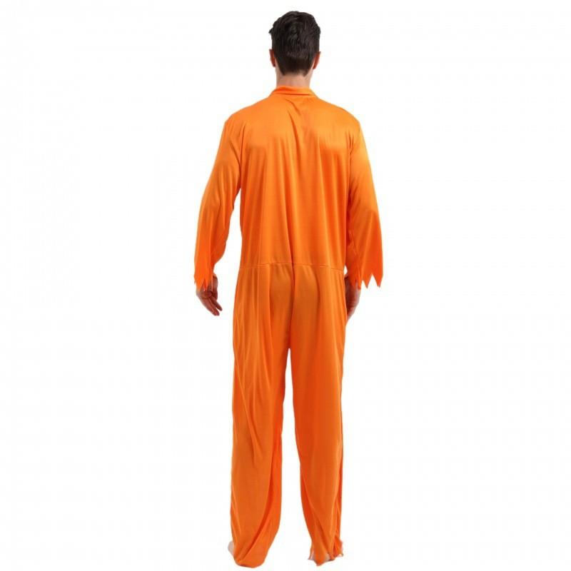 2021 Unique Mens Bloodstain Prisoner Outfit For Halloween Parties And Stage Performances