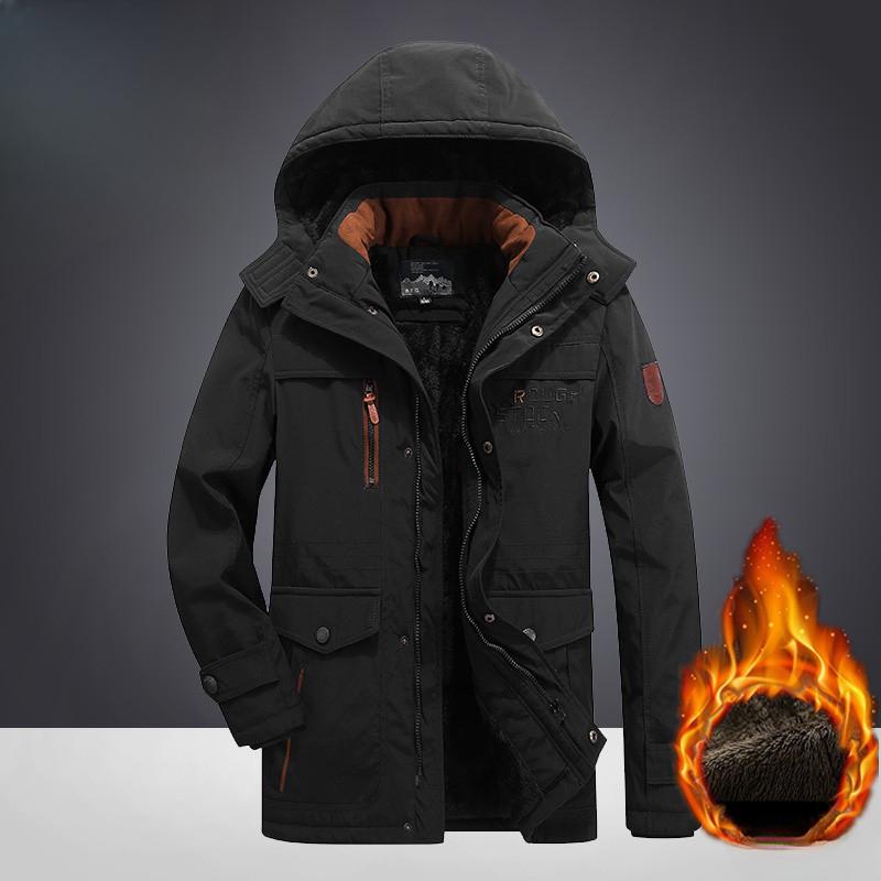 Мужская утепленная одежда на хлопковой подкладке — фото 5