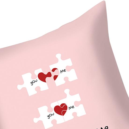 Popular Throw Pillow Cover Multi Styles Wrinkle Resistant Anti-scratch Assorted Grateful Love Throw Cushion Cover