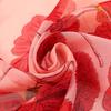 Spring Summer Printed Chiffon Silk Shawls Ginkgo Leaf Scarf Compact Lightweight Scarf Travel Sun Protection Scarf Wrap For Women