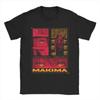 Makima Chainsaw  Japanese Anime  T Shirt  Cool Tee Shirt Short Sleeve Round Collar T-Shirt Cotton 4XL 5XL 6XL Clothing