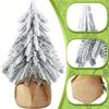Cedar Flocking Desktop Decoration Christmas Tree Counter Room Decoration Items