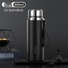 High-End Large Capacity Stainless Steel Thermos with Tea Infuser - Elegant Office Water Cup