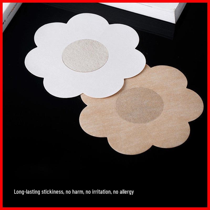 Disposable Ultra-thin Breathable Nipple Covers - Invisible Non-woven Anti-exposure Pasties Stickers