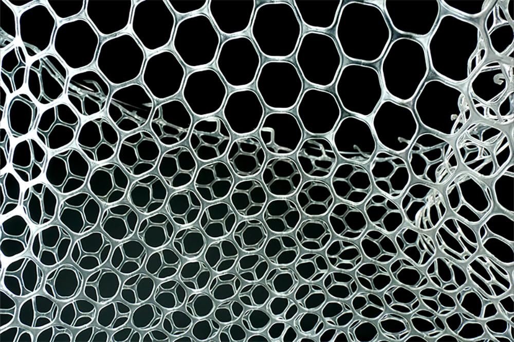 JACKALL JACKALL Rubber Landing Net Clear 80cm