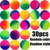 5 Random Color Bouncy Balls - Perfect Party Gifts in Bright Assorted Hues