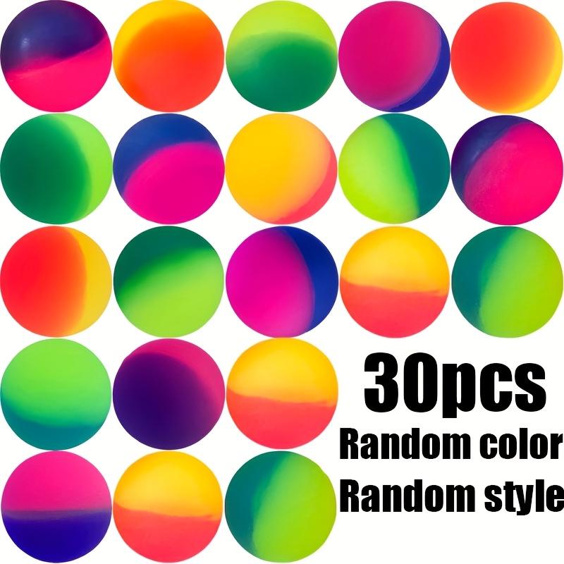 5 Random Color Bouncy Balls - Perfect Party Gifts in Bright Assorted Hues