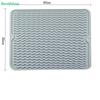 Silicone Dish Drying Mat, 40 X 30cm Dish Drying Mat, Counter Top Mat, Dish Draining Mat, Sink Mat, Large Silicone Trivet