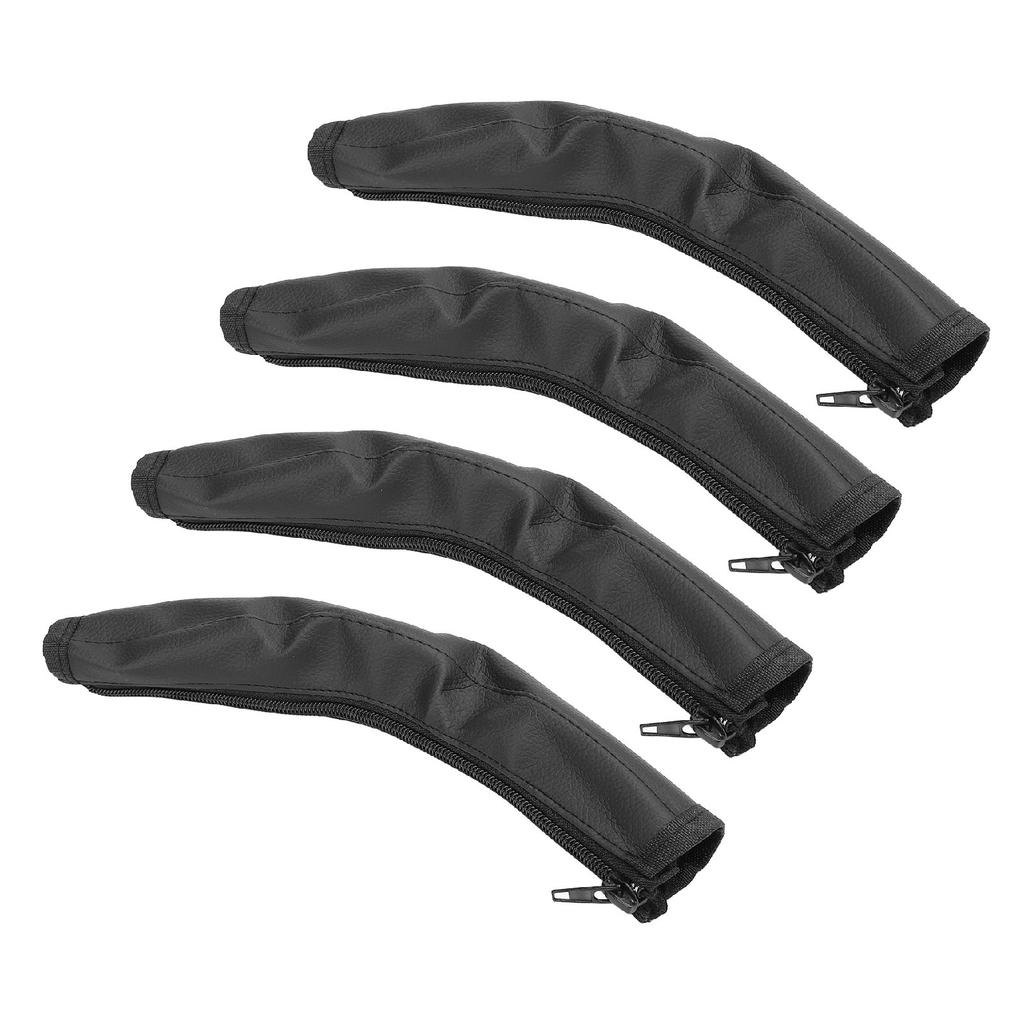 4pcs Stroller Handle Cover PU Lther Washable Baby Pram Handle Sve or with Stroller Accessories