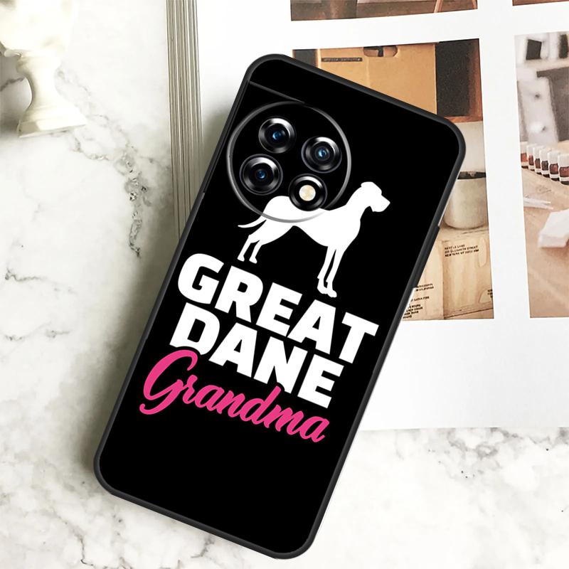 Great Dane Dog Case For OnePlus 12R 12 11 9 10 Pro 10R 9R 8T 10T Nord CE 2 3 Lite 2T N10 N20 N30 CE4 Cover