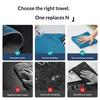 1/2Pcs  Microfiber Cleaning Towel Thicken Soft Drying Cloth Car Body Washing Towels Double Layer Clean Rags Car Accessories