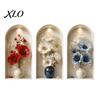 2D Archway Decals 3Pcs Arched Flower Wall Stickers, Boho Style Floral Plant Decals, Self Adhesive PVC Peel And Stick Wallpaper for Waterproof Stickers