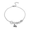 Titanium Steel Vintage Coin Anklet for Women, No Need to Remove While Bathing, Convenient and Simple, Light Luxury Niche Design Leg Chain