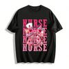 Nurse Themed Print Top With Medical Elements And Hearts Pure Cotton T-shirt