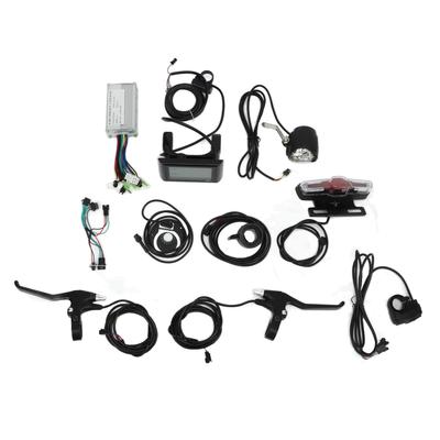 36V 48V 17A Bike Modified Controller S900 Dispaly Panel Electric Bike Conversion Kit for 250W‑350W Gear Motor