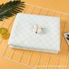 Large Combed Cotton Incontinence Pad - Waterproof, Breathable, Non-Slip with Fixing Straps, Washable Full Bed Sheet Tatami