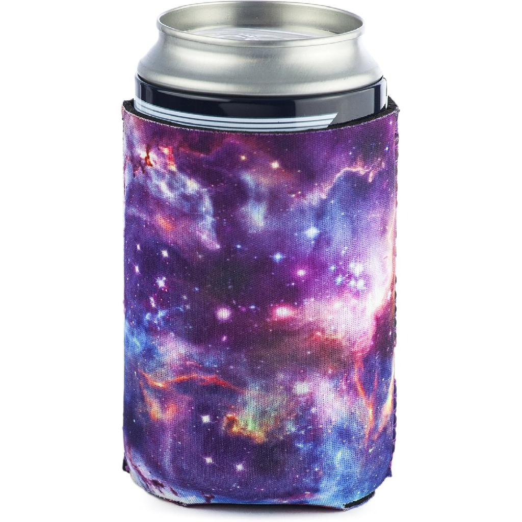 Funny Guy Mugs Space Cat Collapsible Neoprene Can Coolie - Unicorn Drink Cooler