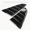 Rear Quarter Window Louvers Side Air Vent Cover Windshield Fit For Ford Mustang 2015-2025 Car Accessories Modified Window Blinds
