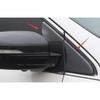 Carbon Fiber look A Post Front Triangle Cover Trim 4pcs For Ford Edge 2015-2021