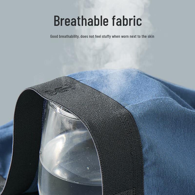 Mao Ren Men's Pure Cotton Boxer Briefs - 4 Pack