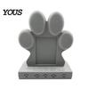 Waterproof Dog Cat Memorial Marker 3D Printed Pet Tombstone with Photo Frame Holder, Weather-Resistant Personalized Burial Headstone Marker, Stone