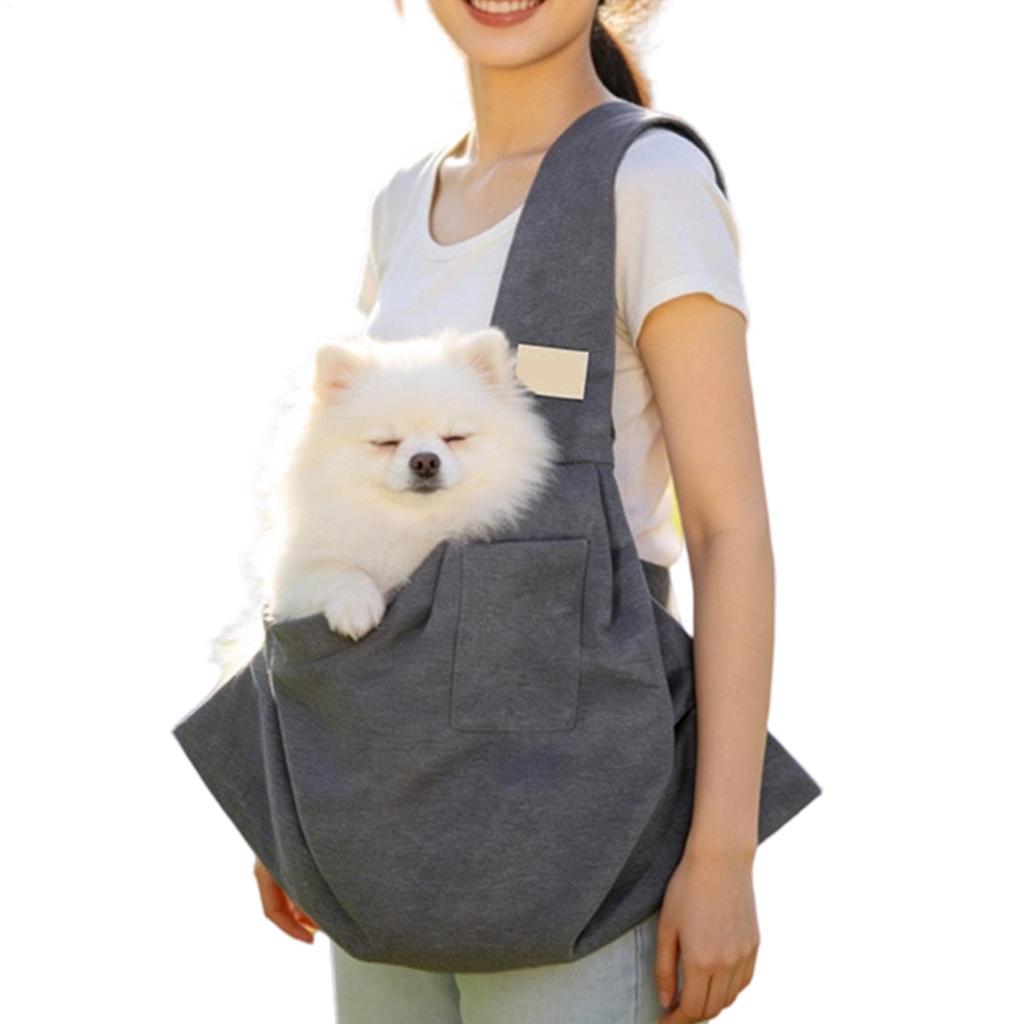 Pet Carrier Bag Breathable Portable Lightweight Carrying Bag Pet Sling Carrier for Travel Hiking Walking Vacation Beach Garden