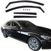 Air Deflectors - Mercedes C-Class W205 (2014-2021) 4-door Sedan - Aerodynamic - Tinted - Easy Assembly