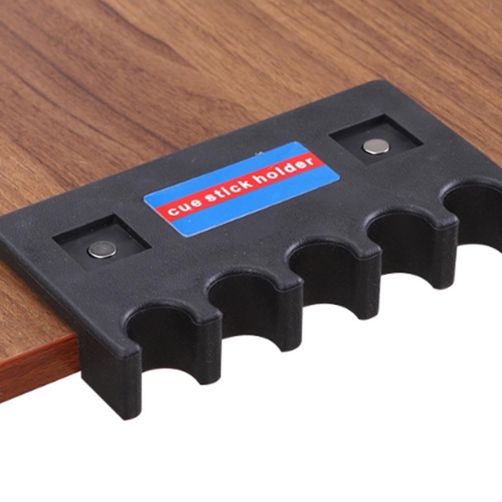 Pool Cue Rest Against Table for Billiard Cue Holder Cue Rack 3/4/5 Holes Billiard Cue Holder Billiard Pool Stick Holder