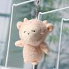 Vivid Sheep Pendant Soft Smooth Surface Cartoon Squint Sheep Plush Pendant for Ornament