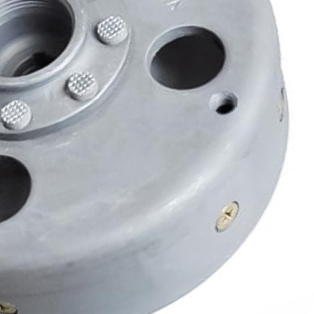 Steele Chainsaw Part Replacement Flywheel Magnet Power Tool Part Gray High-Performance Material Reliable Ignition