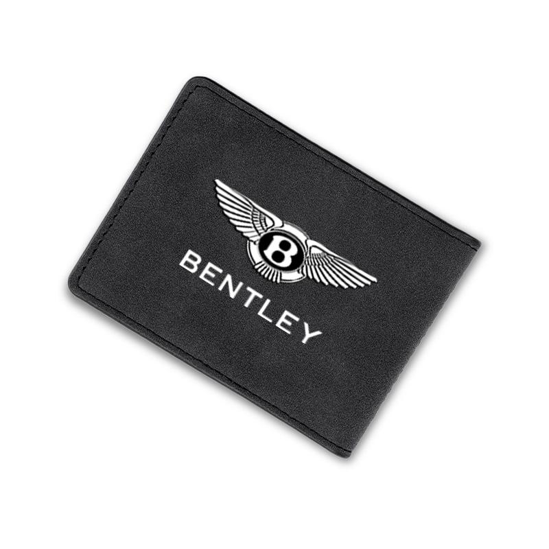 

Чехол для водительских прав с логотипом автомобиля Сумка для фото с кредитной картой Аксессуары для Bentley Continental GT MULLINER Bentayga Flying Hurtling Spur
