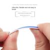 100 pcs Blue Wood Chip Nail File Single-use Sandpaper Nail File Professional Veneer File  Nail Salon