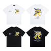 Sommer Oversized T-Shirt für Damen und Herren mit Represent Pegasus R Logo beidseitiger Druck