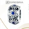 Charms Flowers Bead Beads Cubic Zirconia Charms Pr 925 S925