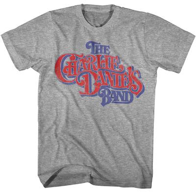 Charlie Daniels Band Faded Logo Men's T Shirt Country Music Concert Southern
