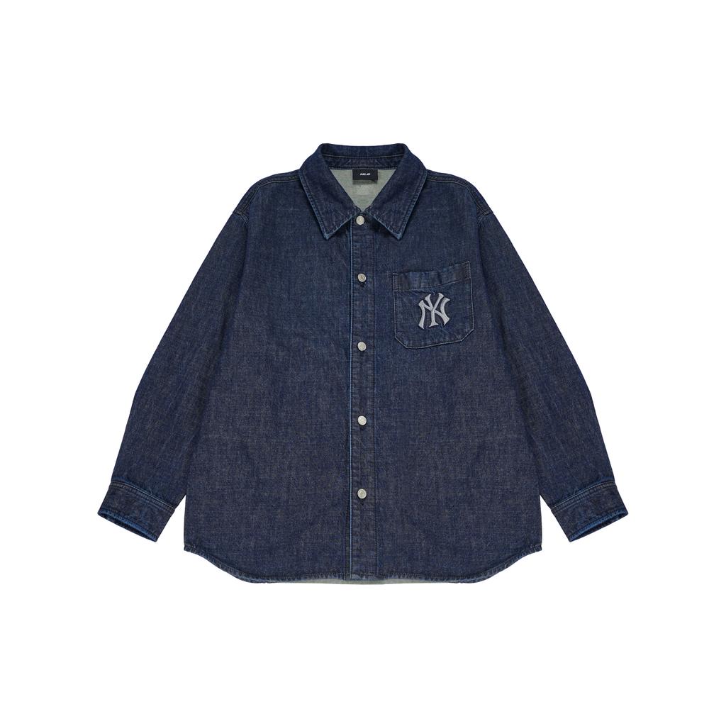 New MLB New York Yankees Shirt Unisex Dark Marine Blue 3ADRU0124-50NYD