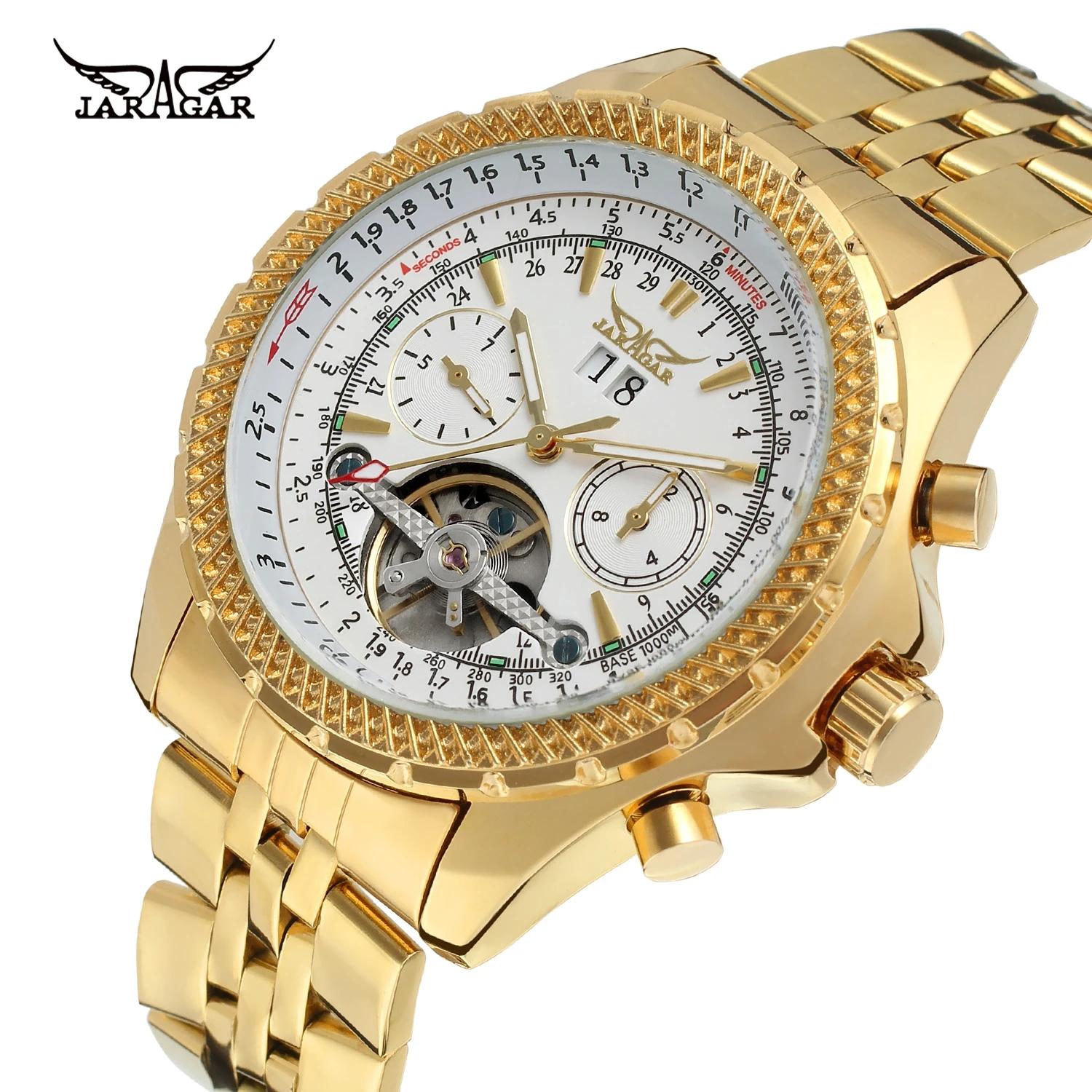 Jaragar Top Brand Auto Men Watches