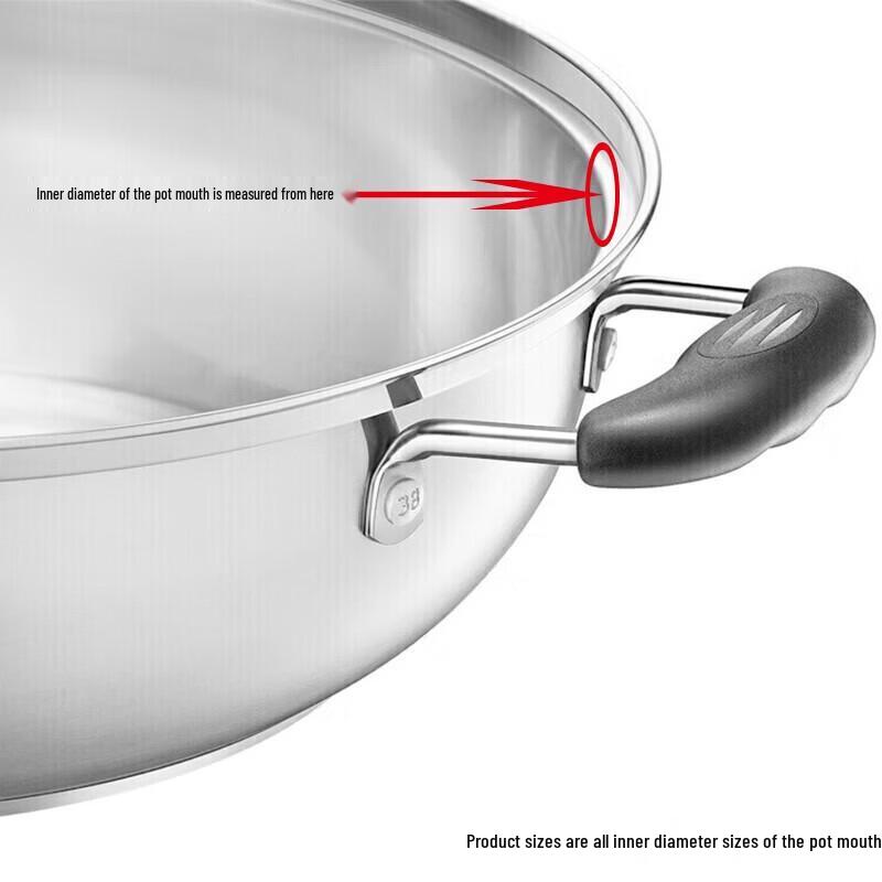 Supor 30cm 304 Stainless Steel Multi-Function Hot Pot