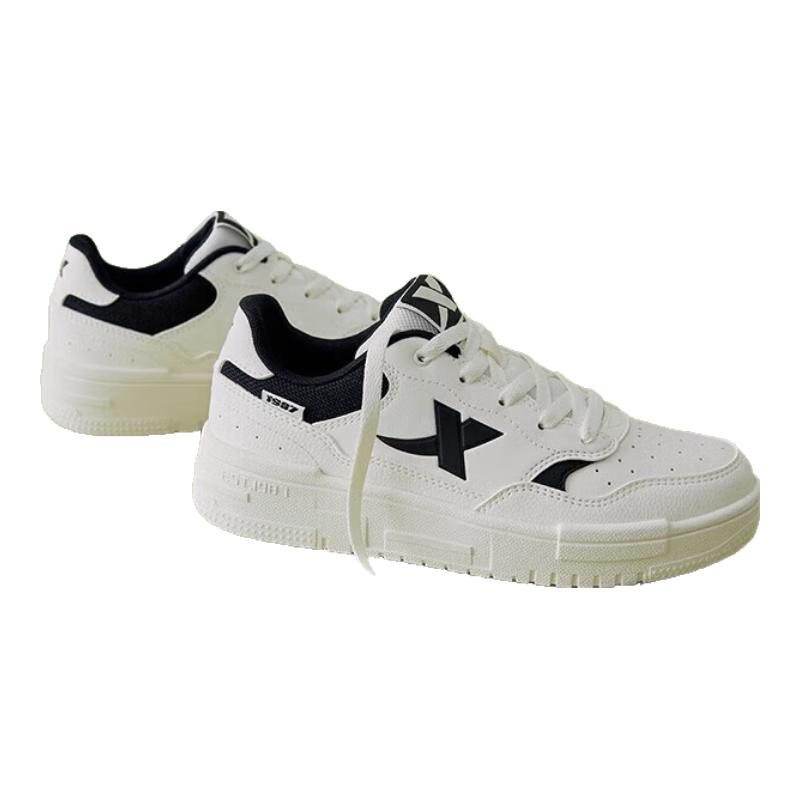 Xtep Women s Fashion Casual Lace-up Sneakers 36