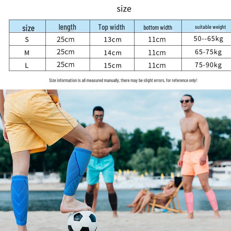 Περίβλημα Συμπίεσης Γάμπας για Αθλήματα: Μπάσκετ, Ποδόσφαιρο, Τρέξιμο, Πεζοπορία - Προστατευτικό Κολάν Σε Απόθεμα